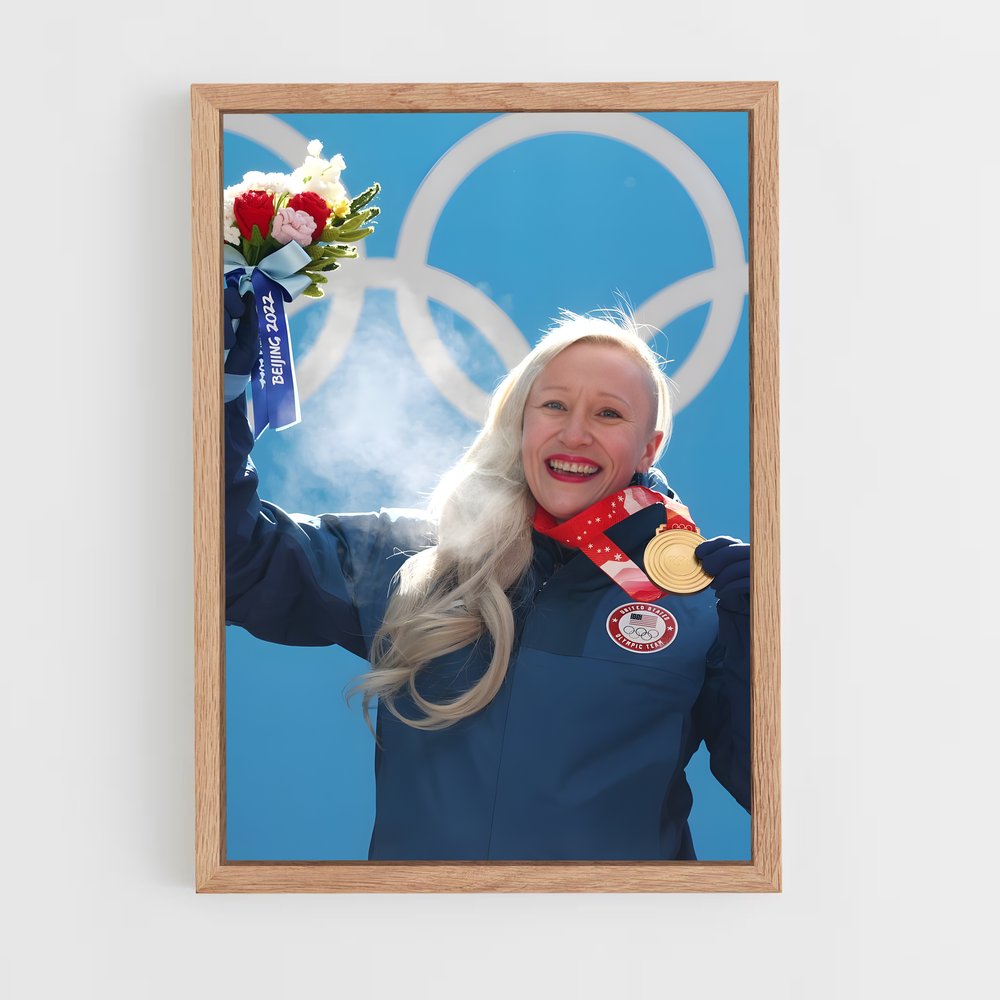 Poster Médaillée de Passion – affiche Bobsleigh (vue 4)